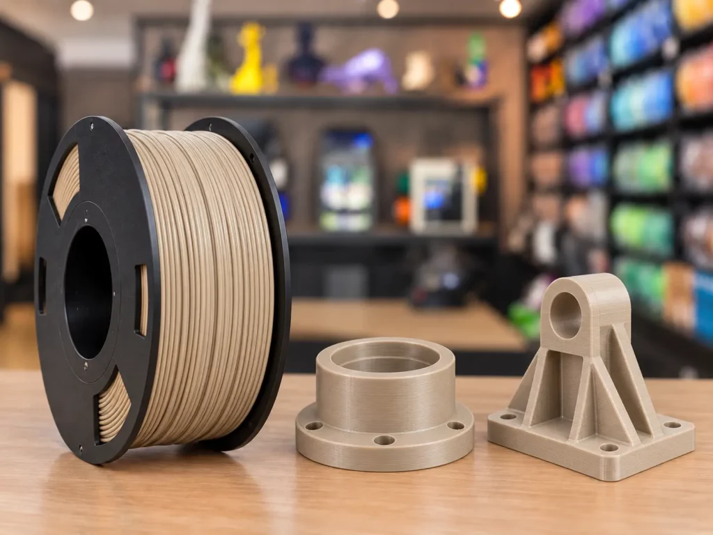 Filament PEEK pour pièces industrielles haute température