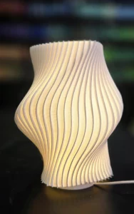 Lampe décorative imprimée en 3D