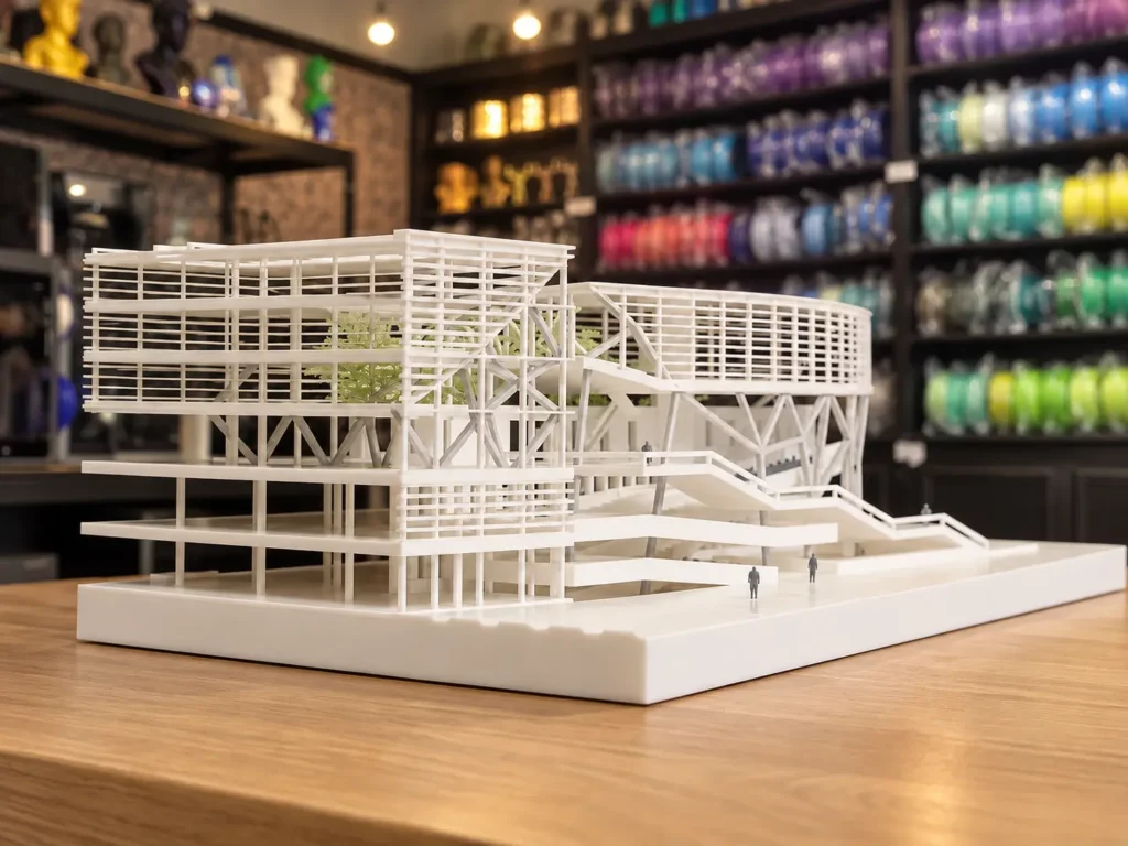 Maquette d'architecture imprimée en 3D
