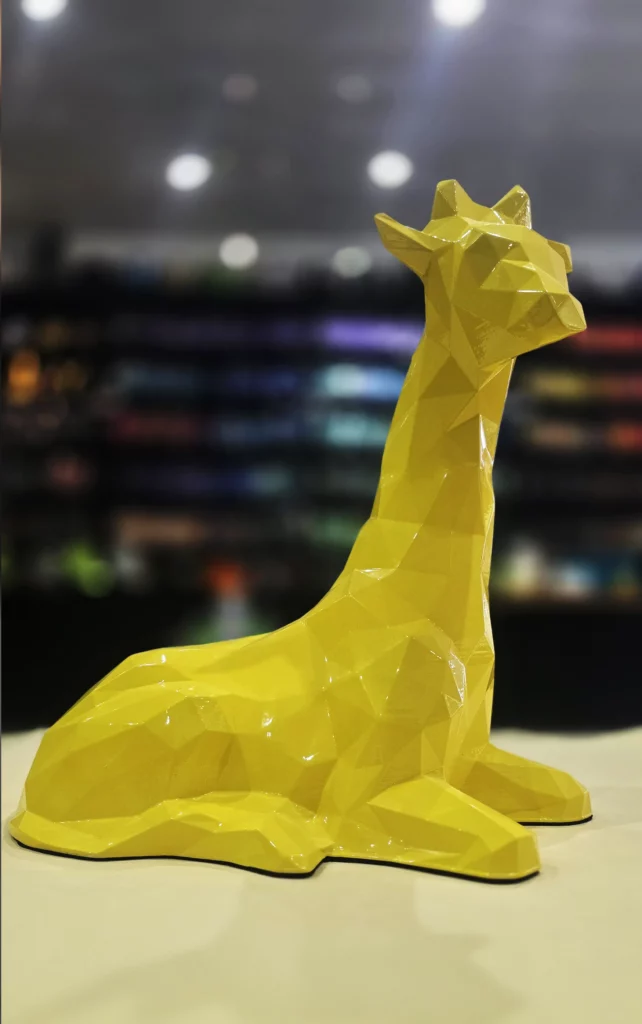 Girafe décorative imprimée en 3D